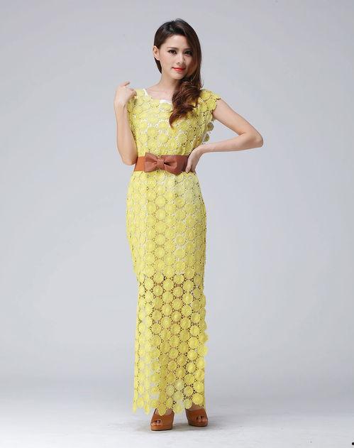 网红裙子黄白,网红裙子黄白演绎时尚新潮流